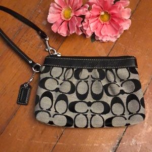 Coach wristlet